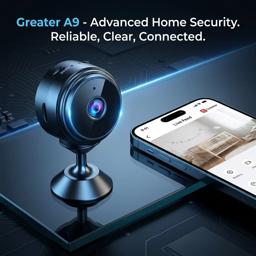 A9 Mini WiFi Camera – Portable Wireless Home Security