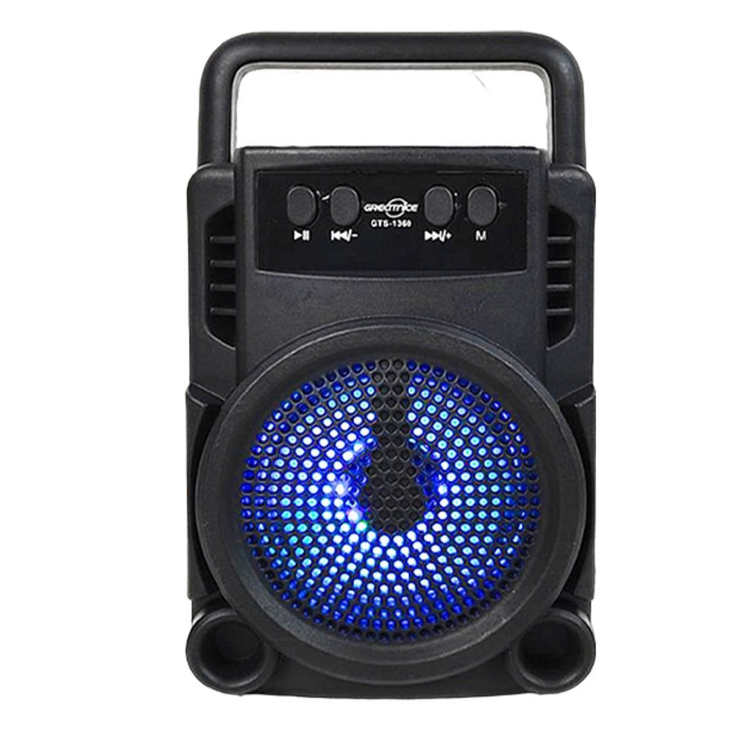 GTS-1360 3" Wireless Bluetooth Speaker | Portable Mini Speaker | LED Light | Powerful Sound